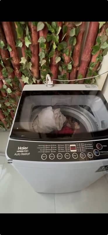 Haier HWM 80-P201 fully automatic in perfect condition for sale 0