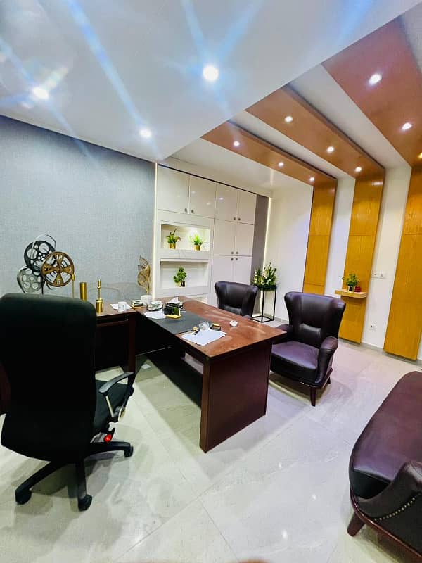 DHA Phase 8 1000sqrfit Office Fully Furnished 2