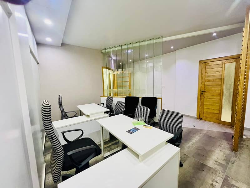 DHA Phase 8 1000sqrfit Office Fully Furnished 8