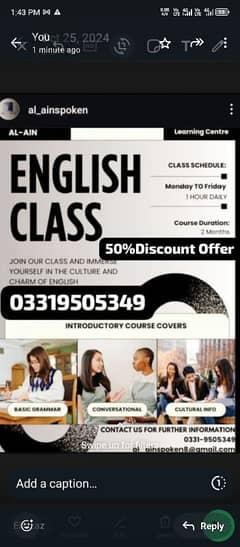 Spoken English Course/ Foreign Qualified Female Instructor