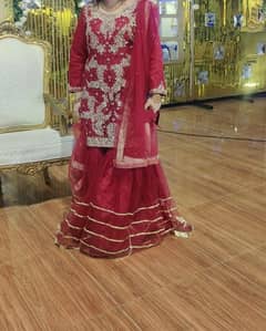 maroon party wear on rent 0