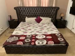 double Bed with side tables