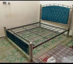 steel bed in fitt condition