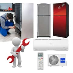 Expert fridge AC repair services