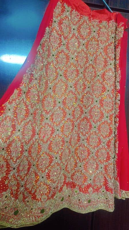 bridal lehnga 10/10 condition 5