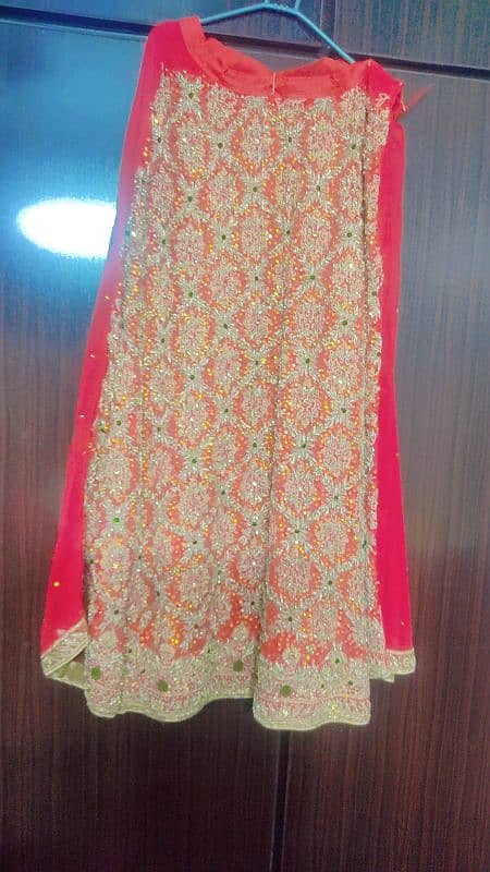 bridal lehnga 10/10 condition 6