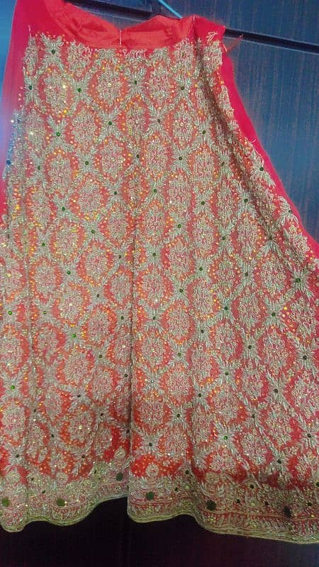 bridal lehnga 10/10 condition 7