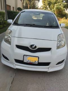 Toyota Vitz 2007 -ILL - Islamabad Registered - Pearl white 0