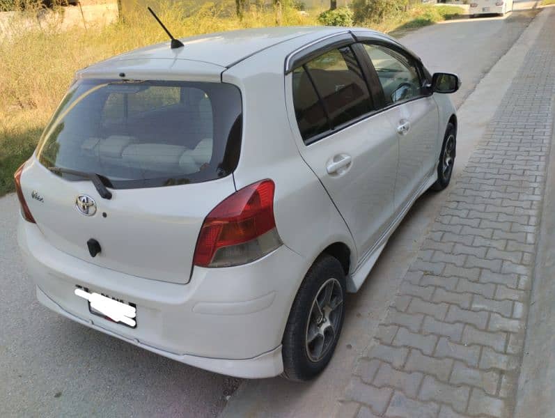 Toyota Vitz 2007 -ILL - Islamabad Registered - Pearl white 10