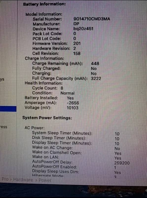 MacBook Pro 2012 256Gb SSD 6