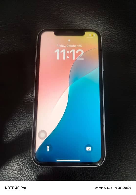 Iphone Xr White Colour Jv sim time available best condition All Okay 6