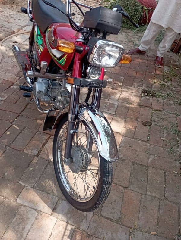 Honda CD 70 new bike for urgent sale 0