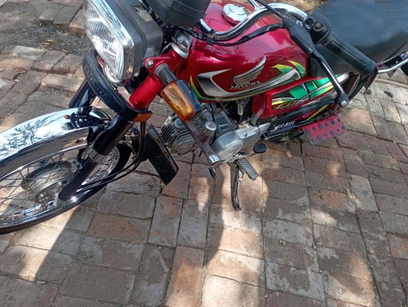 Honda CD 70 new bike for urgent sale 2