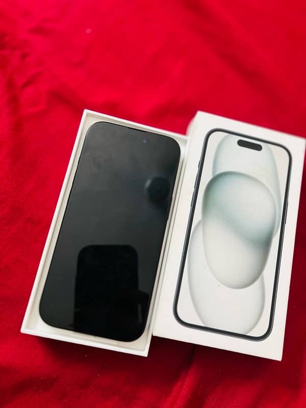 iPhone 15 Black 256 GB - Non PTA - 100% battery health 5