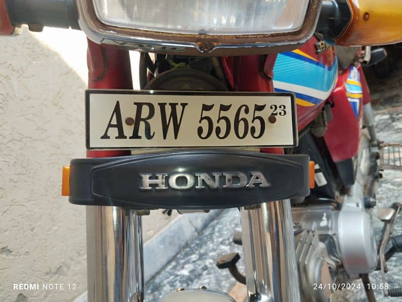 HONDA CD 70 MODEL 2019 SARGODHA City 3028145560 2