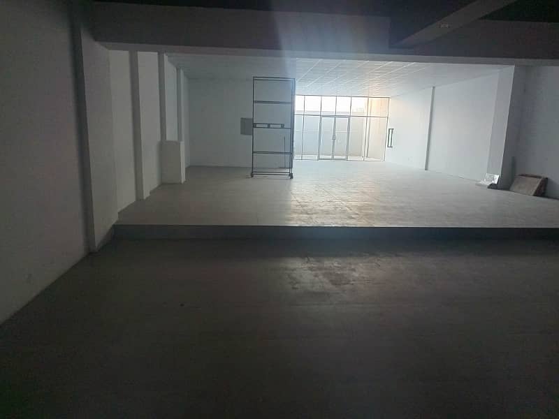 1 kanal tile floor brand new 3rd floor Hall for rent at the prime location off Johar Town 4