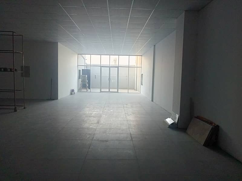 1 kanal tile floor brand new 3rd floor Hall for rent at the prime location off Johar Town 7