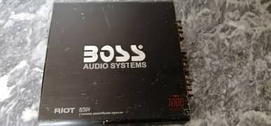 BOSS car sound system deck woofer