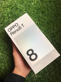 OPPO RENO8 T ( 8/256GB ) Box Packed For Sale Whatsapp Num #03265949331