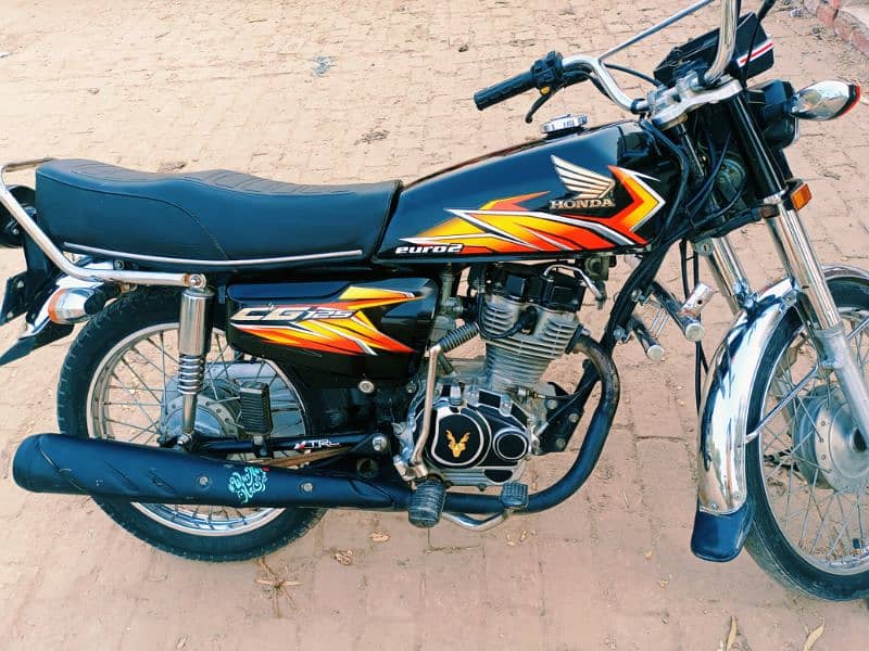 Honda CG125 2021 All Punjab Number Lush Condition 10/10 1