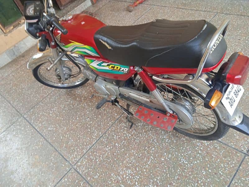 honda CD 70 1st owner 3