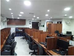 Fully Furnished Area 850 Square Feet Office Available For Rent Real Pictures in Main Boulevard Road Gulberg 3 Lahore