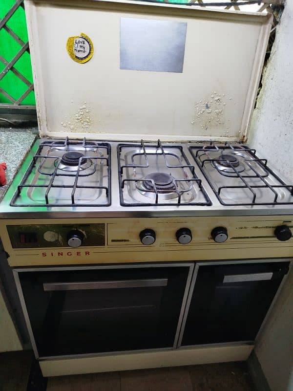 cooking range in very good condition 1