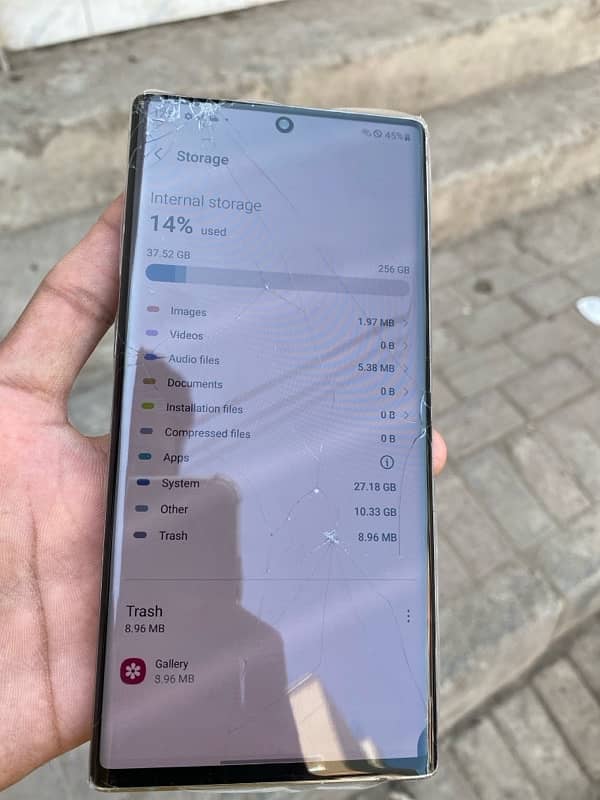 Samsung Note 10 plus 5G 256 GB 5