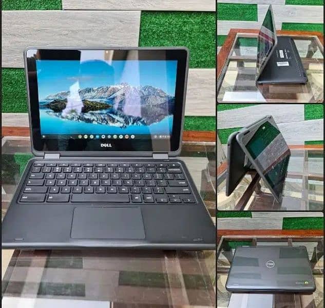 Dell Touch 4gb 32gb chromebook 3189 360 rotatable 0