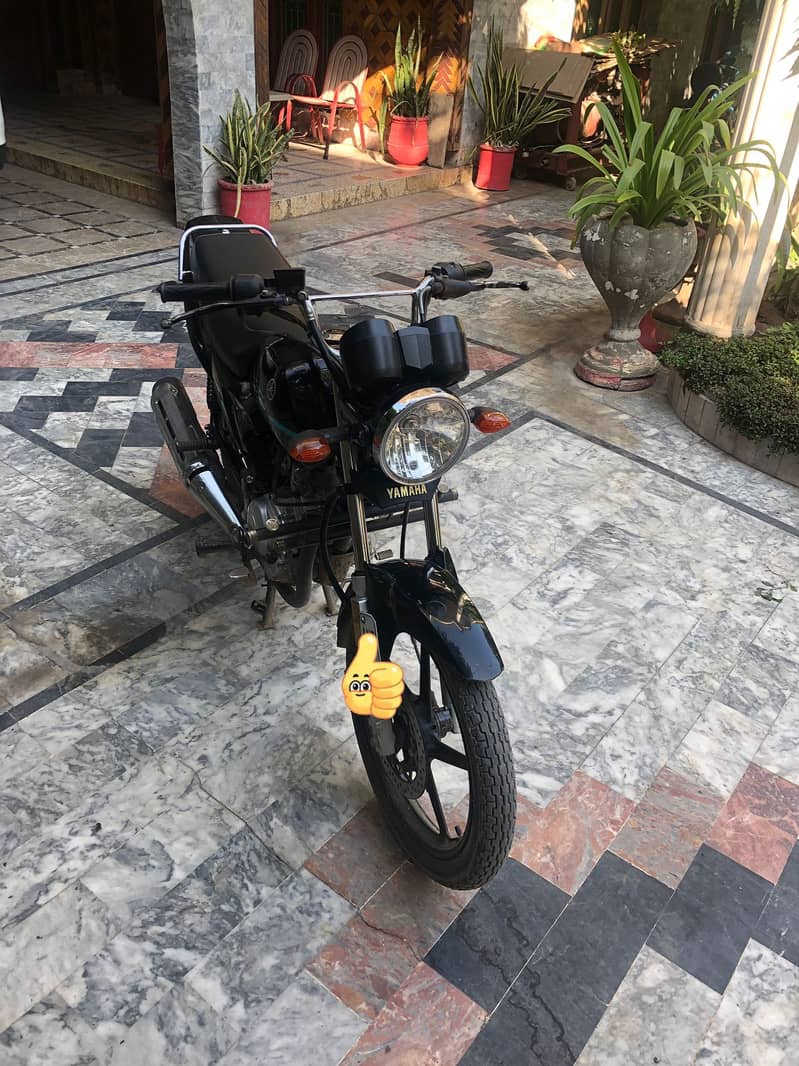 Yamaha YB 125Z-DX 2022 Low Milage Punjab Registered 9