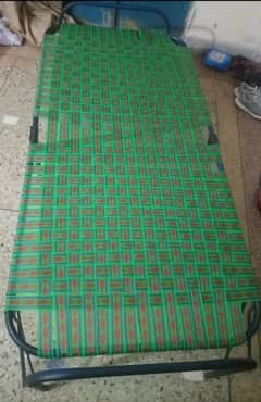 Folding Charpai/ Iron bed