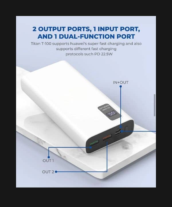 power bank Zarin 20000mah 66 watt super fast charging. . . 1