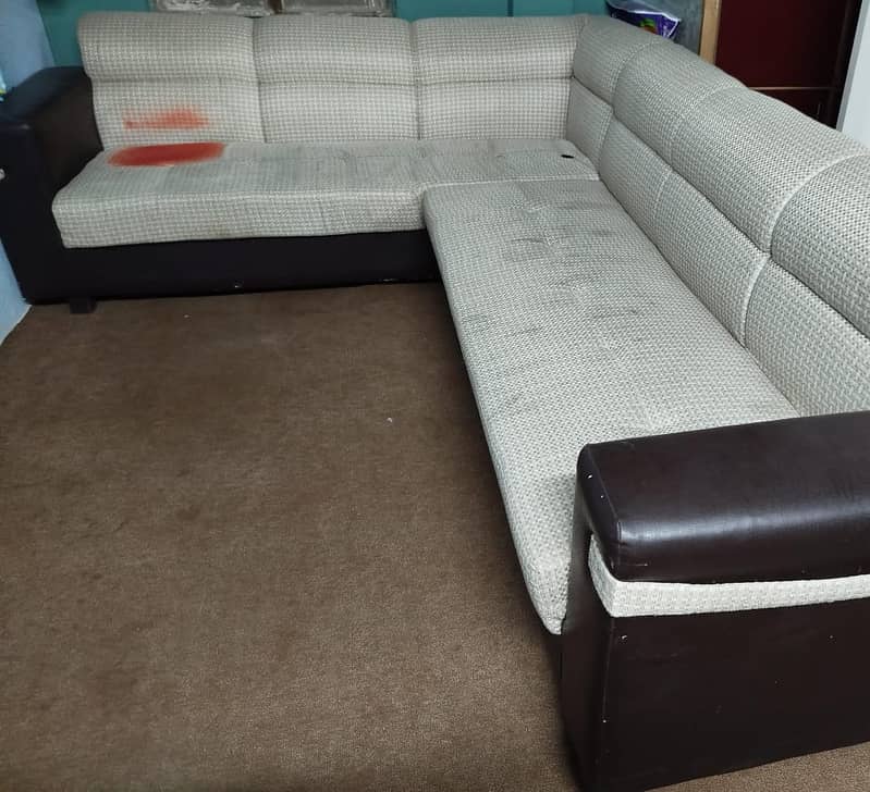 Lshaped corner sofa for sale 2