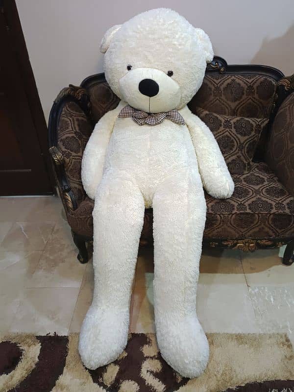 White teddy bear 1