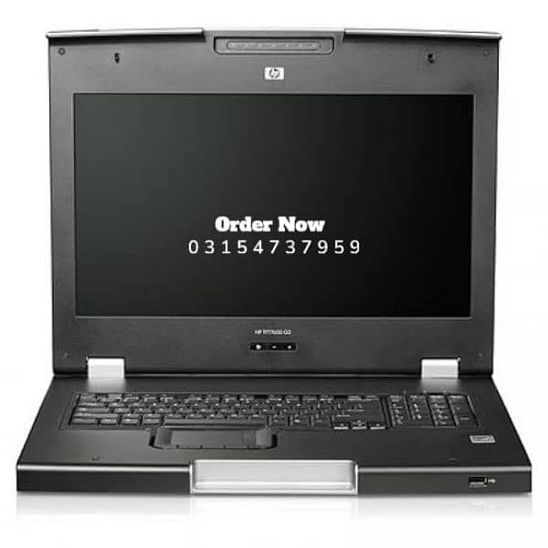 17 inch TFT LCD with keyboard mouse  HPE TFT7600 G2 Rackmount   KVM 1