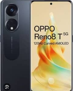 OPPO Reno 8t 5g for sale with box 16 gb +256 gb