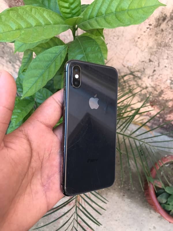 IPHONE X/NON PTA/CONDITION 10-9/WHTSP:03052179580 0