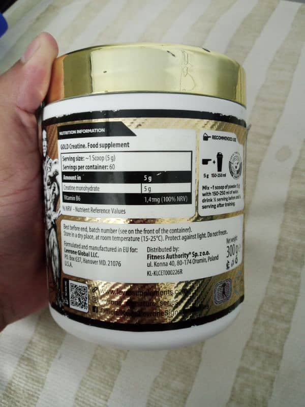 KEVIN LEVRONE GOLD CREATINE 1