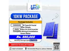 10kw On Grid Solar Panels Package