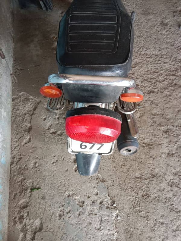 Honda 125 sale argent 2