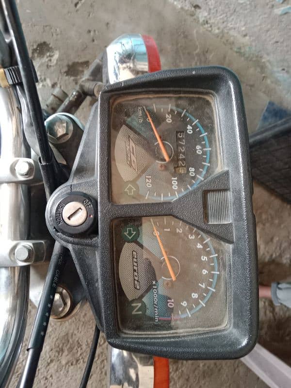 Honda 125 sale argent 3