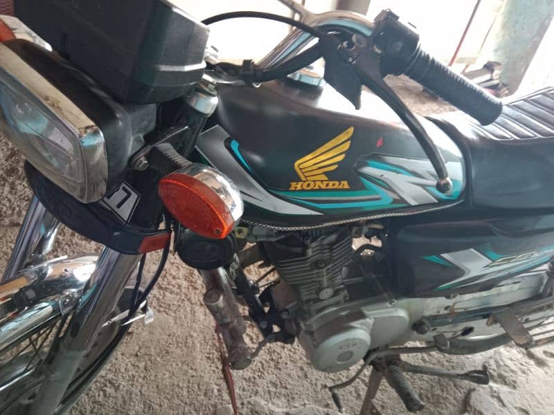 Honda 125 sale argent 4