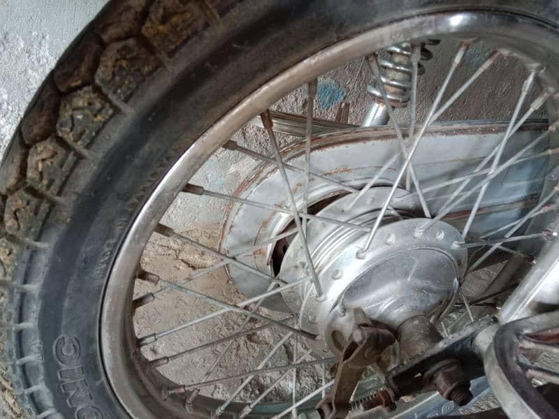 Honda 125 sale argent 5