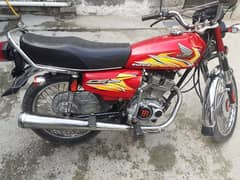 Honda CG 125 2021 hy all punjab Number hy genuine No plat sath hy