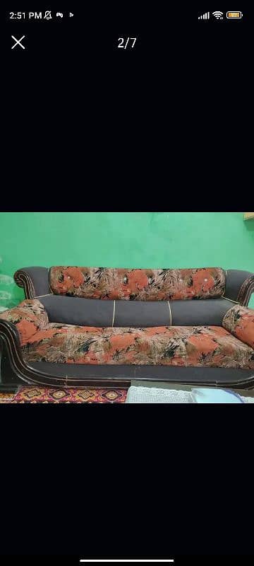 Full Sofa set for sale. urgent sale 1