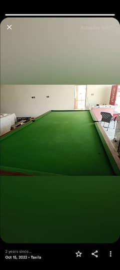 Snooker Table 6x12 Full Size