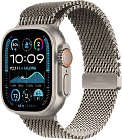 Apple Watch Ultra 2 with Natural Titanium Milanese Loop 2024