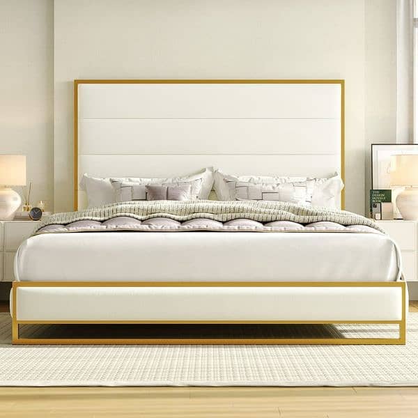 Double Bed | King Bed | Iron Bed | Steel Bed 0