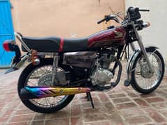 Honda 125 model 22 self start good condition 0