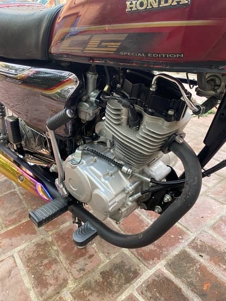 Honda 125 model 22 self start good condition 2